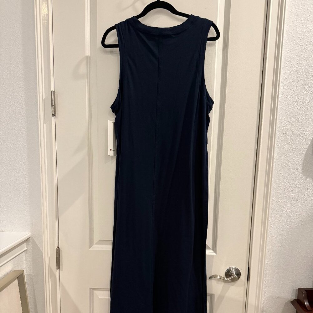 Lululemon All Yours Maxi Dress in Navy Cotton